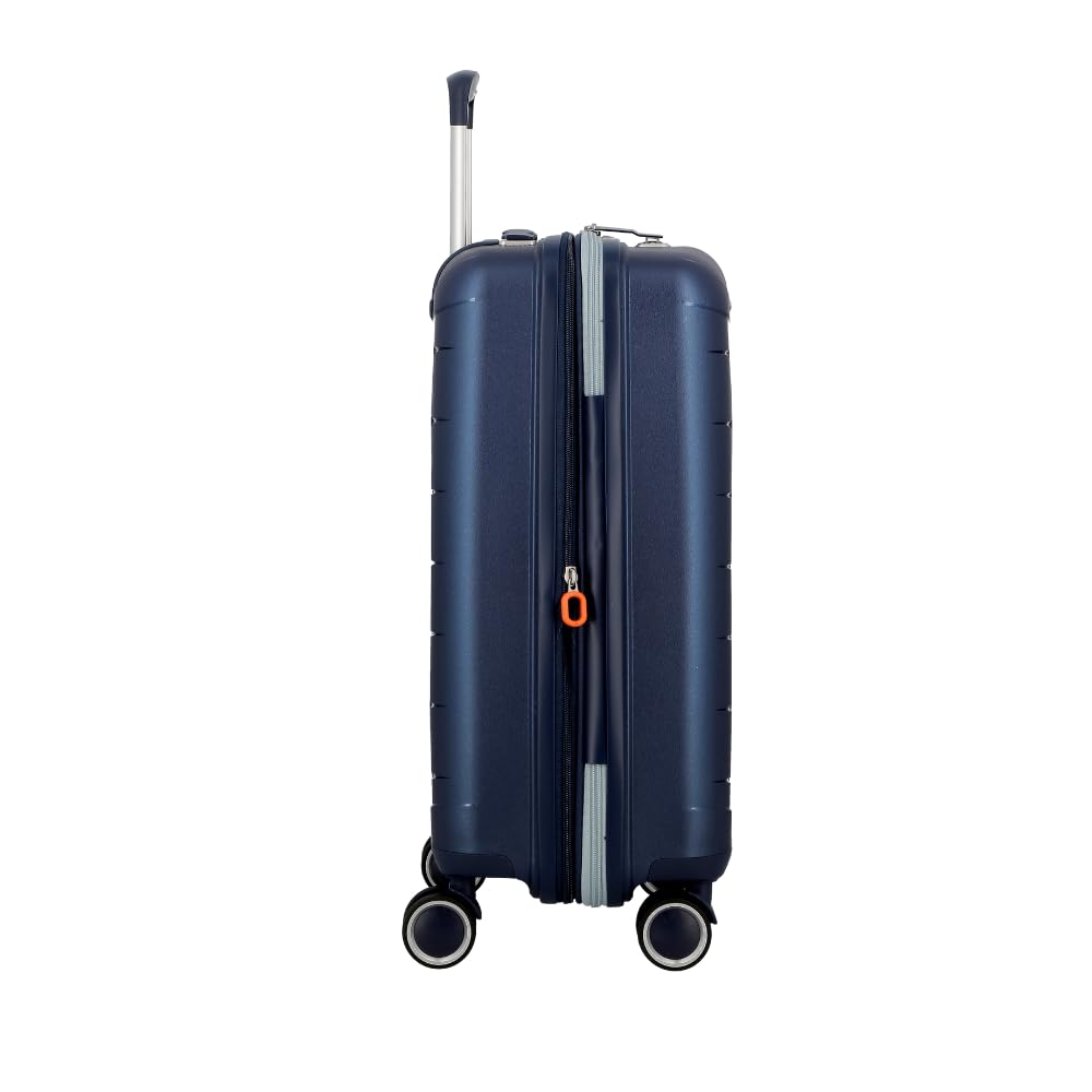 JUMP FURANO2 FU2020 Midnight Blue-Cabin-55cm Expandable Hardsided 8 Wheel Luggage with TSA Lock