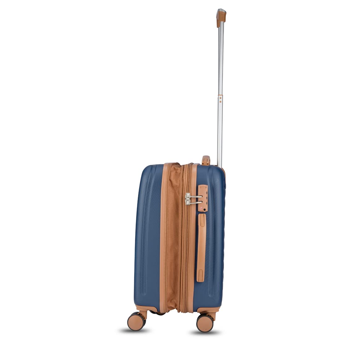 it luggage Fashionista Blue Cabin- 20 inches Expandable Hardsided with TSA Lock & Wet Pouch Inside 8 Wheel Trolley Bag