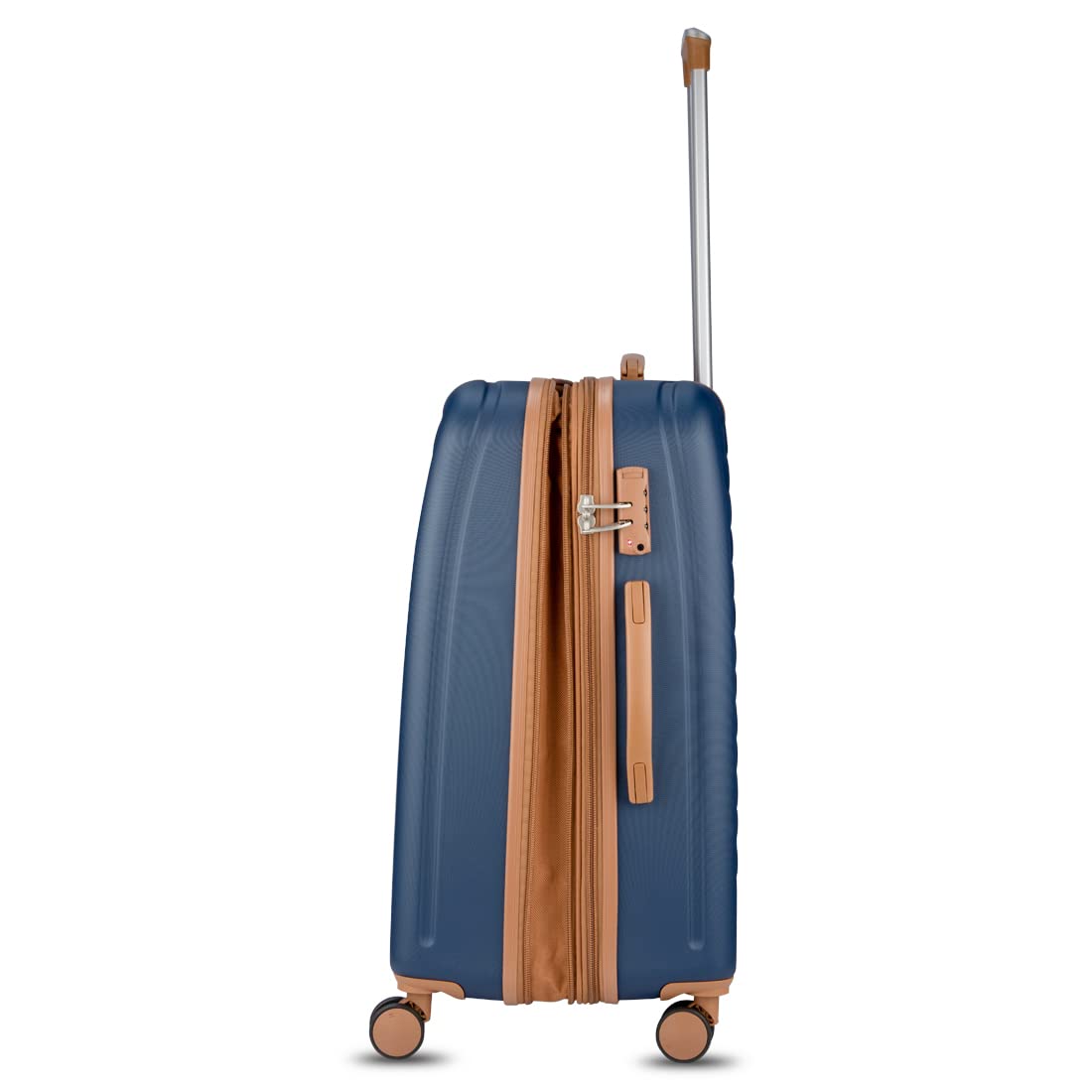 it luggage Fashionista Blue Set of 2-Medium & Cabin-24 & 20 inches Expandable Hardsided with TSA Lock & Wet Pouch Inside 8 Wheel Trolley Bag