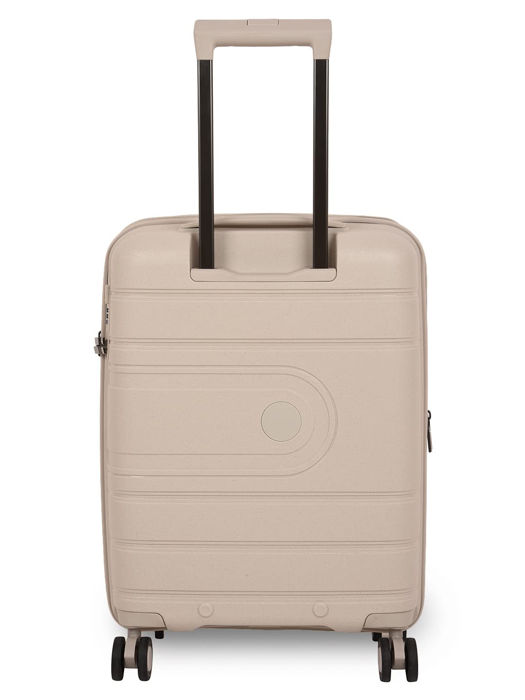 it luggage Eco Tough Beige Set of 2-Medium & Cabin-24 & 20 inches Expandable Eco-Friendly Polypropylene Hardsided with TSA Lock & Wet Pouch Inside 8 Wheel Trolley Bag
