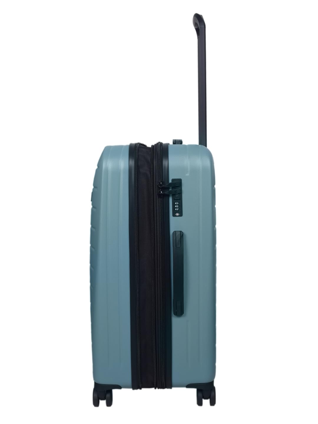 it luggage Legion Smoke Blue- Medium -70 cms Expandable Hardsided 8 Wheel Trolley Luggage with TSA Lock