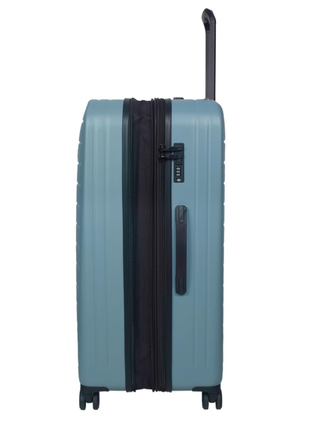 it luggage Legion Smoke Blue- Large -80 cms Expandable Hardsided 8 Wheel Trolley Luggage with TSA Lock