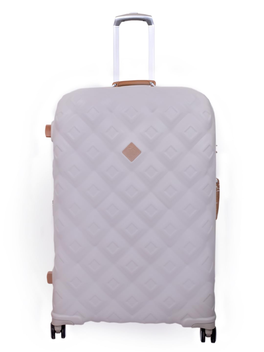 it luggage Embellish-Beige-Large-28 inches-Hardsided-Expandable Check-in Luggage 8 Wheel Trolley Bag with TSA Lock & Wet Pouch Inside