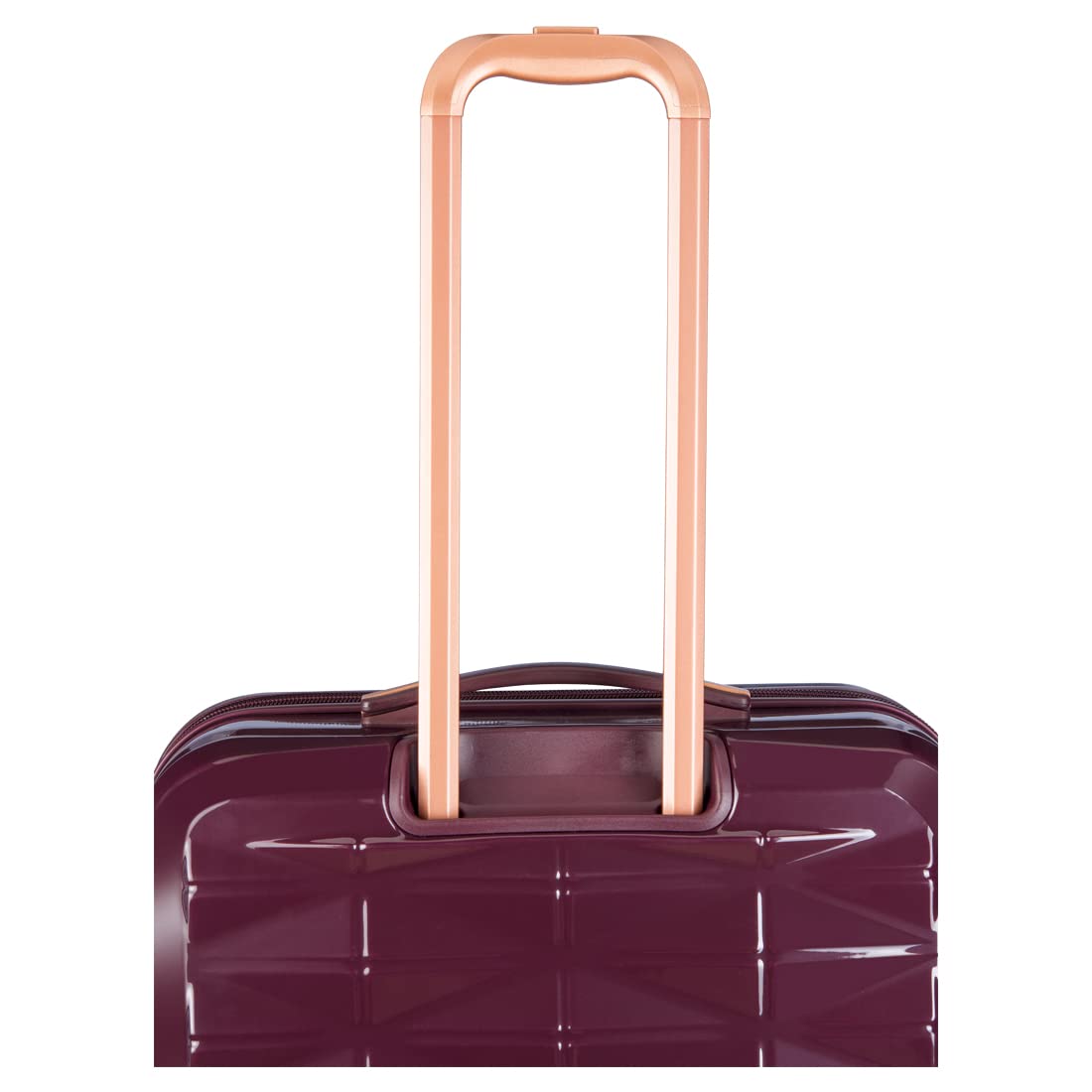 it luggage Certify Purple Large-28 inches Expandable PC Hardsided with TSA Lock 8 Wheel Trolley Bag