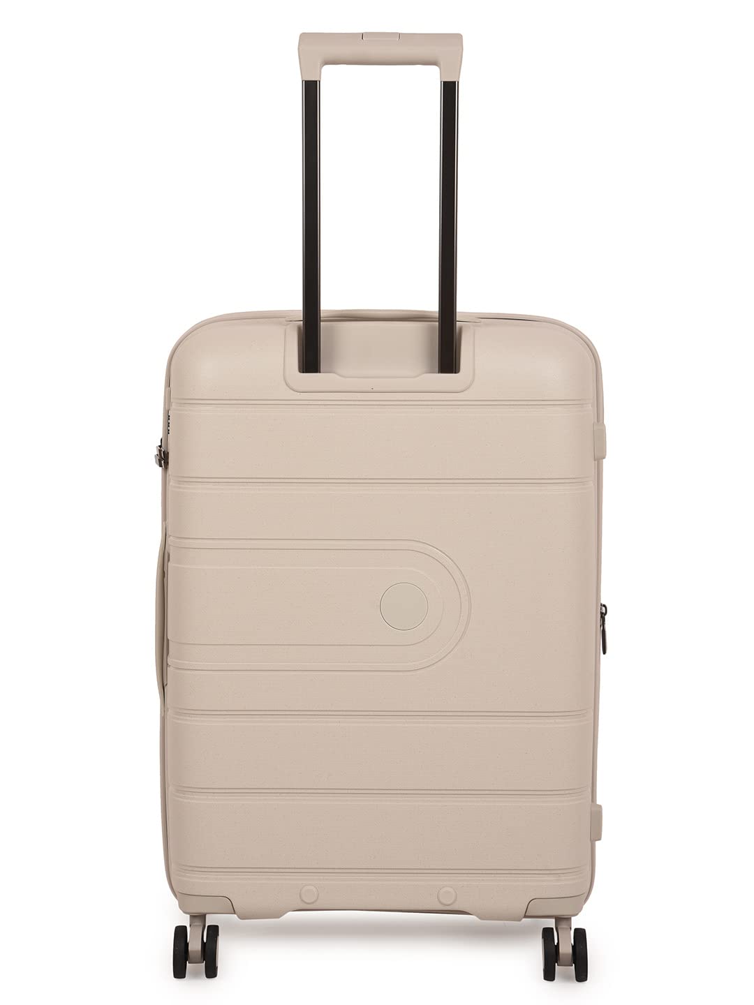 it luggage Eco Tough Beige Cabin-20 inches Expandable Eco-Friendly Polypropylene Hardsided with TSA Lock & Wet Pouch Inside 8 Wheel Trolley Bag