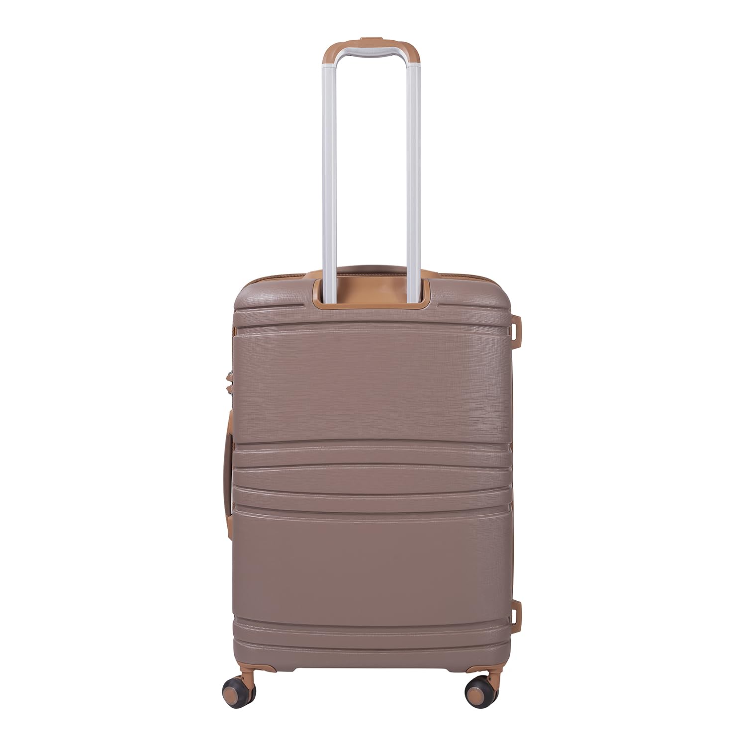 it luggage-Quintessential-Brown-Cabin 20 inches Expandable Hard Case Beautiful Interior with Wet Pouch Carry-on Luggage 8 Wheel Trolley Bag