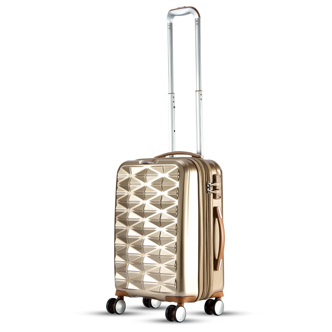 it luggage Certify Cabin-20 inches Expandable PC Hardsided with TSA Lock 8 Wheel Trolley Bag