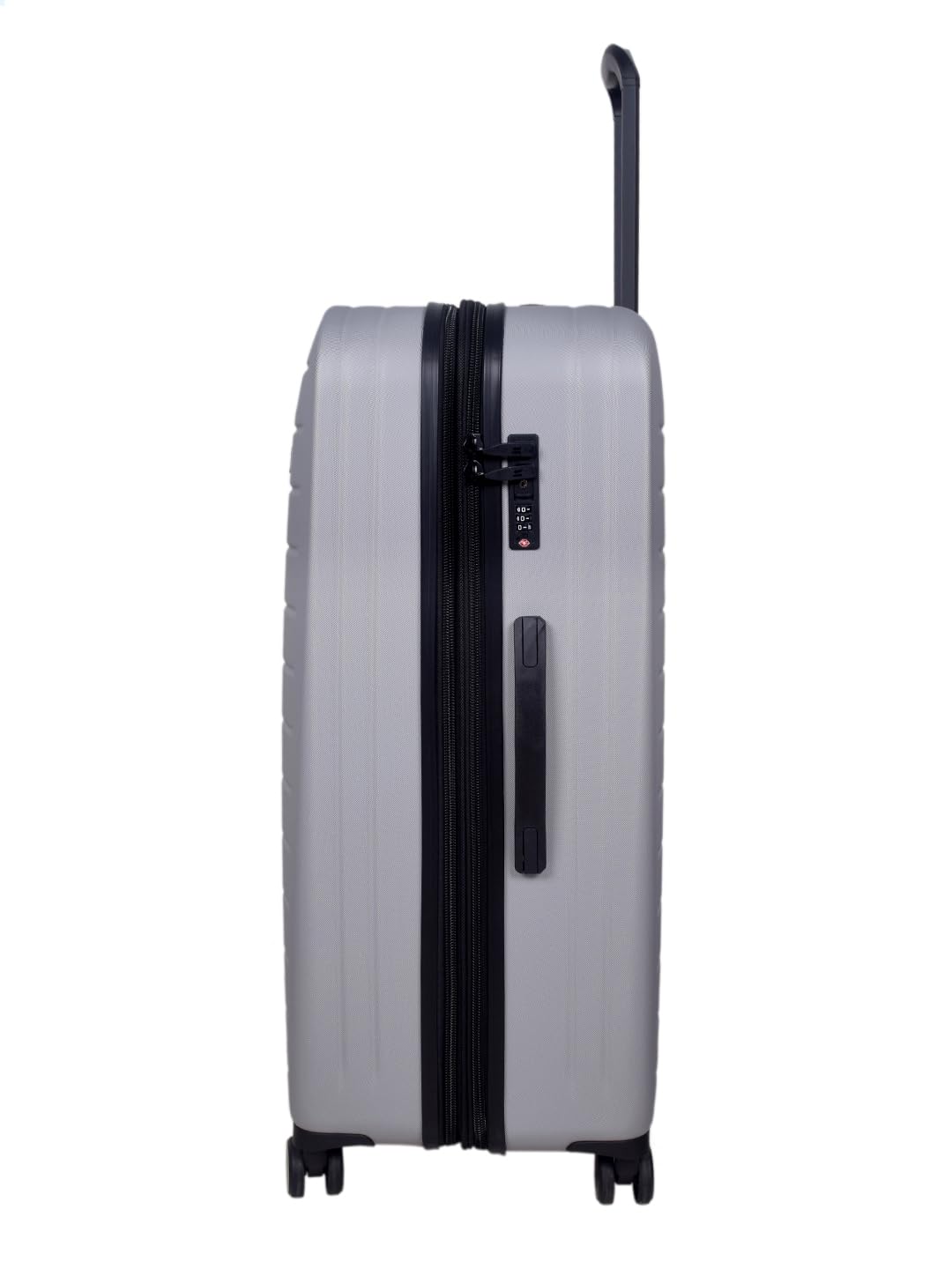 it luggage Legion Silver Grey-Medium & Cabin-70,54 cms Expandable Hardsided 8 Wheel Trolley Luggage with TSA Lock