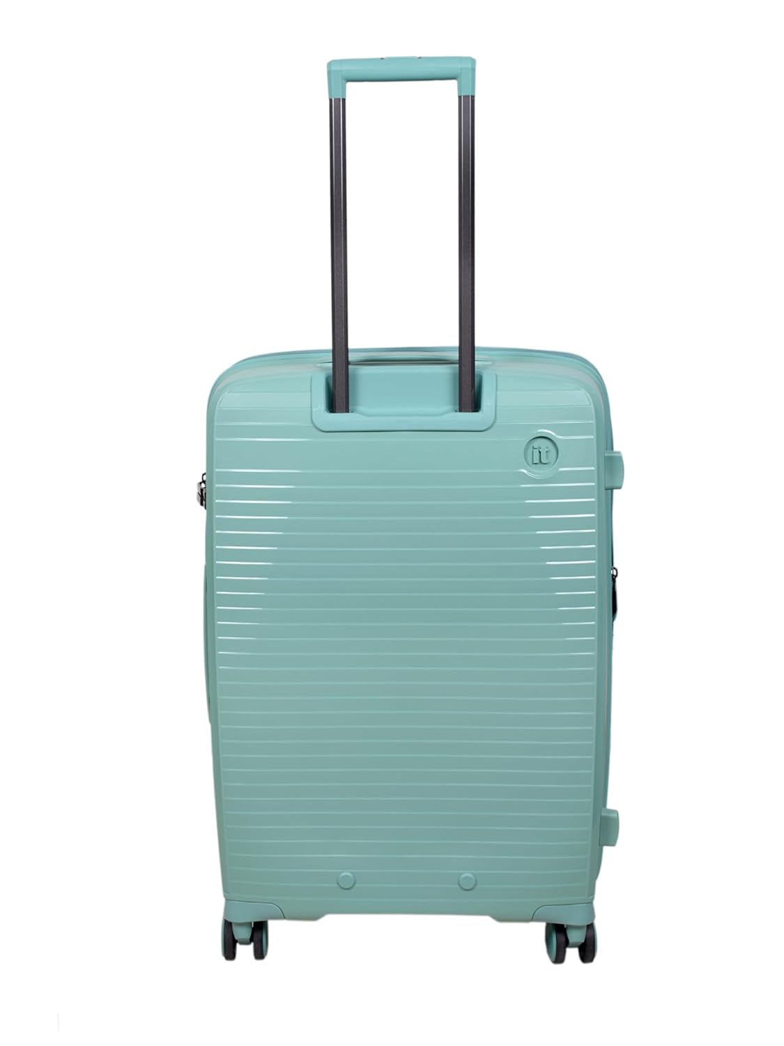 it luggage Spontaneous Green Medium-24 inches Expandable Anti-Theft Zipper Polypropylene Hardsided with TSA Lock 8 Wheel Trolley Bag