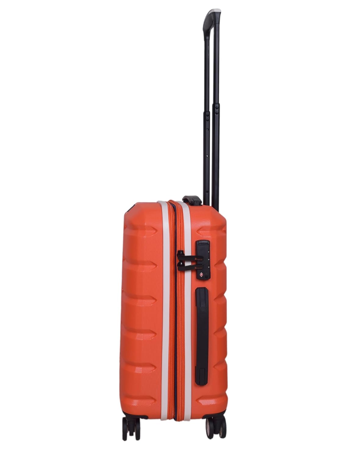 it luggage Intertide Red Cabin-20 inches Expandable Polycarbonate Hard Case Carry on Luggage TSA Lock 8 Wheel Trolley Bag Water Proof Interior Pocket