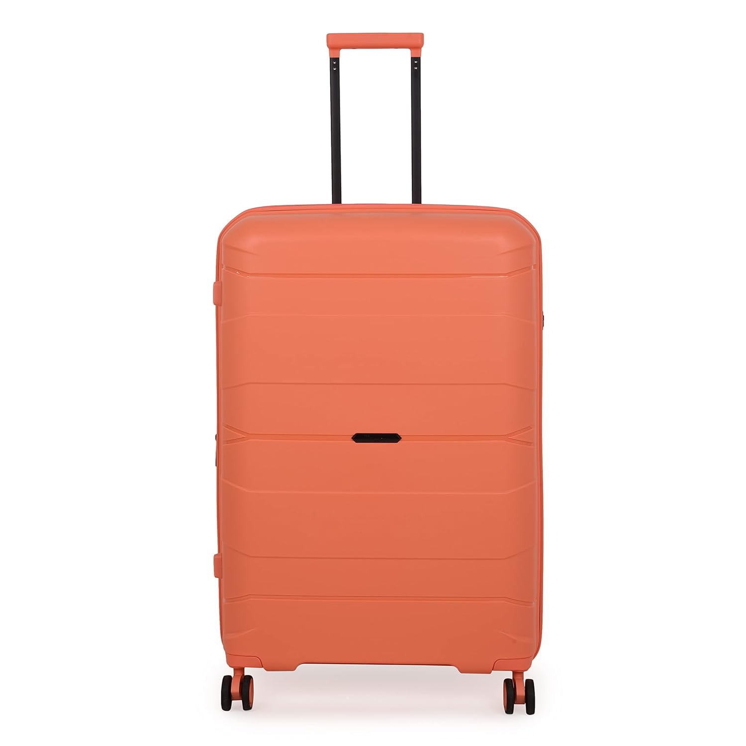 it luggage Momentous Fusion Coral Large-28 inches Expandable Polypropylene Hardsided with TSA Lock & Wet Pouch Inside 8 Wheel Trolley Bag