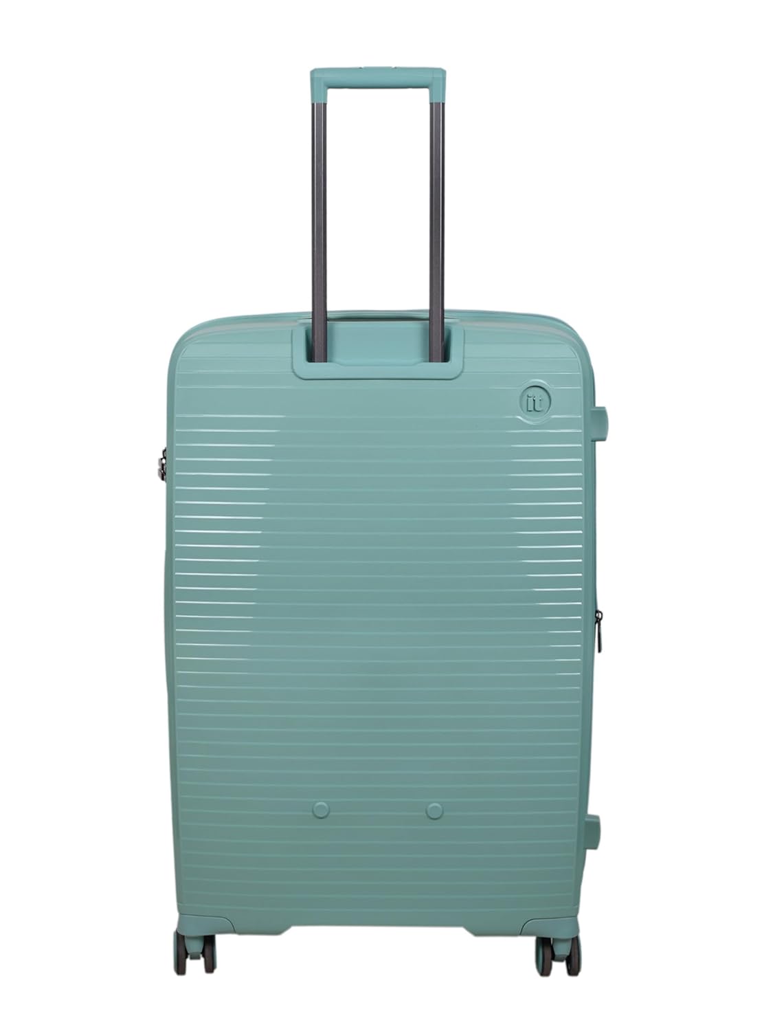 it luggage Spontaneous Green Set of 2- Large & Cabin-28 & 20 inches Expandable Anti-Theft Zipper Polypropylene Hardsided with TSA Lock 8 Wheel Trolley Bag