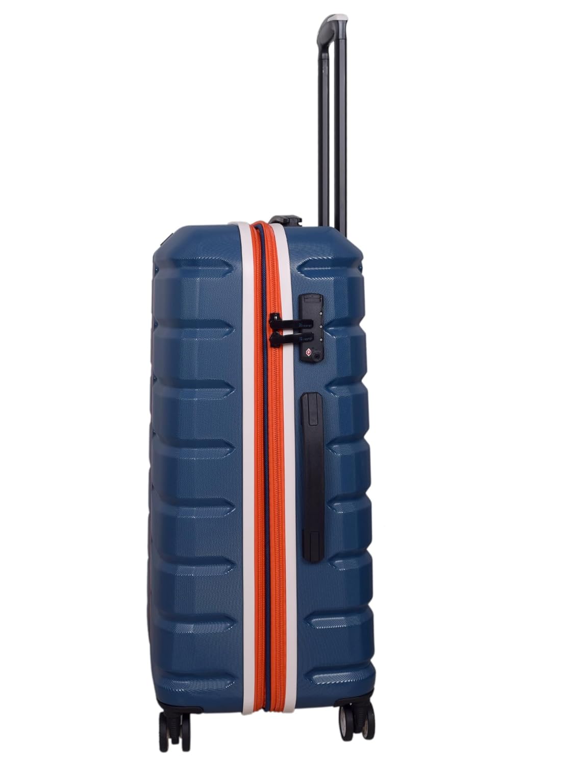 it luggage Intertide Blue Set of 2-Large & Cabin-28 & 20 inches Expandable Polycarbonate Hard Case Carry-on & Check-in Luggage TSA Lock 8 Wheel Trolley Bag Water Proof Interior Pocket