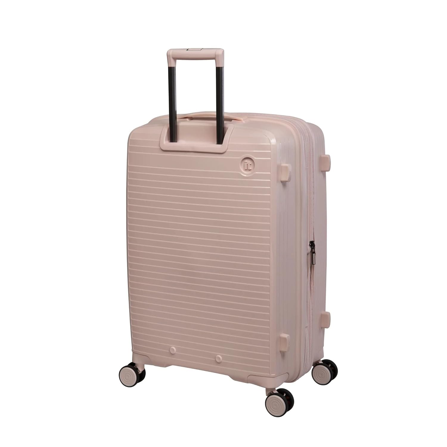 it luggage Spontaneous Soft Pink Set of 3-Large, Medium & Cabin-20,24,28 inches Expandable Anti-Theft Zipper Polypropylene Hardsided with TSA Lock 8 Wheel Trolley Bag