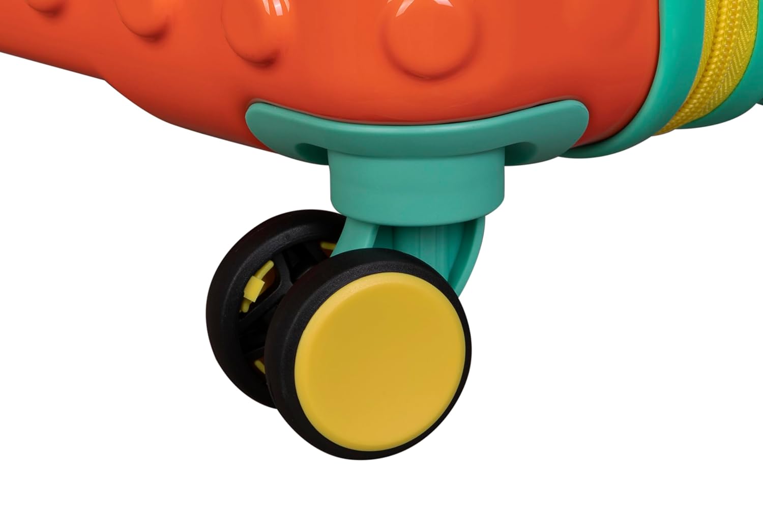 it luggage-Bobble Bloc-Vibrant Orange- Combo -Underseater -18 inches & Handheld Travel case-10 inches-Kids Luggage Hard case-Travel Bag-8 Wheel Trolley Bag