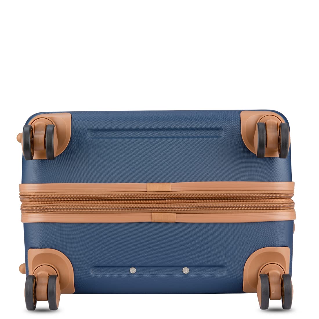 it luggage Fashionista Blue Set of 2-Medium & Cabin-24 & 20 inches Expandable Hardsided with TSA Lock & Wet Pouch Inside 8 Wheel Trolley Bag