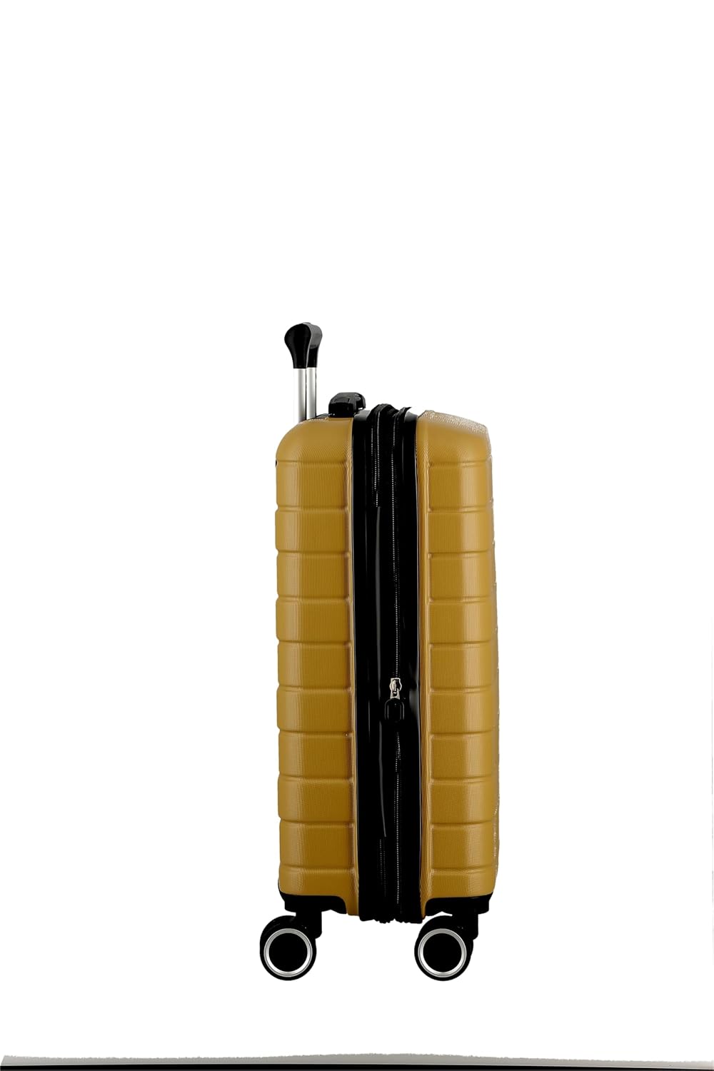 JUMP ESCO ES22-Mustard-Cabin-55cm Expandable Hardsided 8 Wheel Luggage with TSA Lock