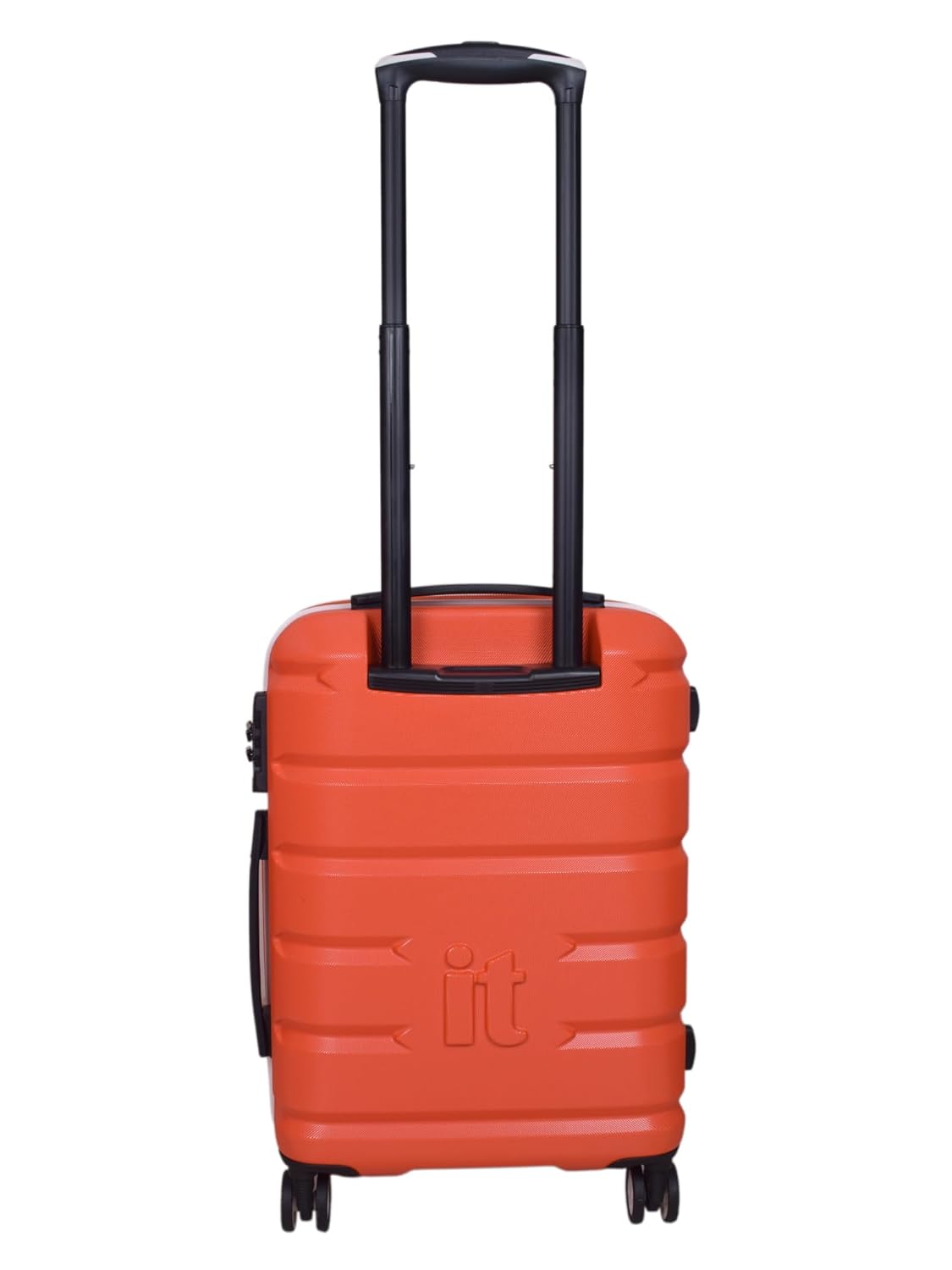 it luggage Intertide Red Cabin-20 inches Expandable Polycarbonate Hard Case Carry on Luggage TSA Lock 8 Wheel Trolley Bag Water Proof Interior Pocket