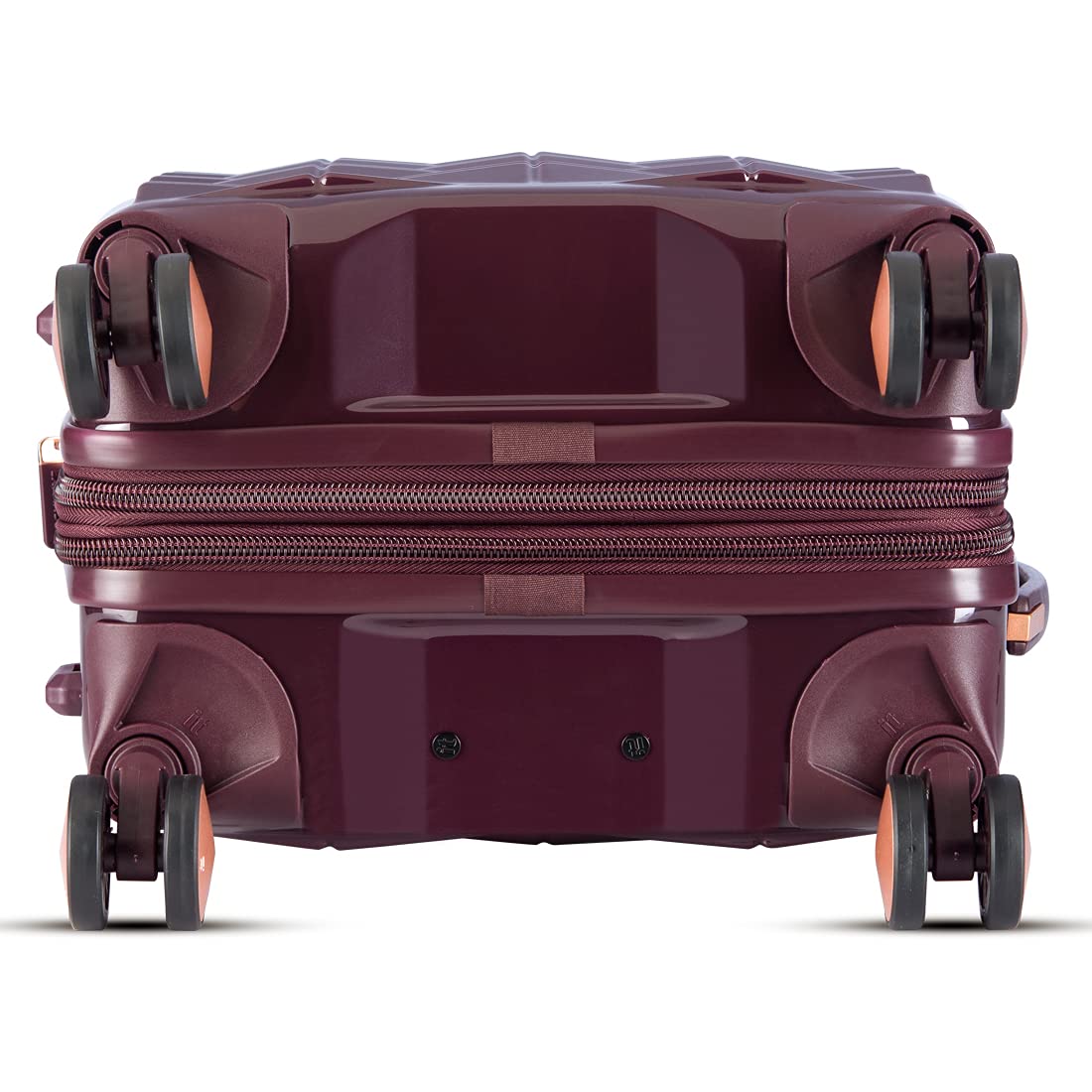 it luggage Certify Purple Cabin-20 inches Expandable PC Hardsided with TSA Lock 8 Wheel Trolley Bag