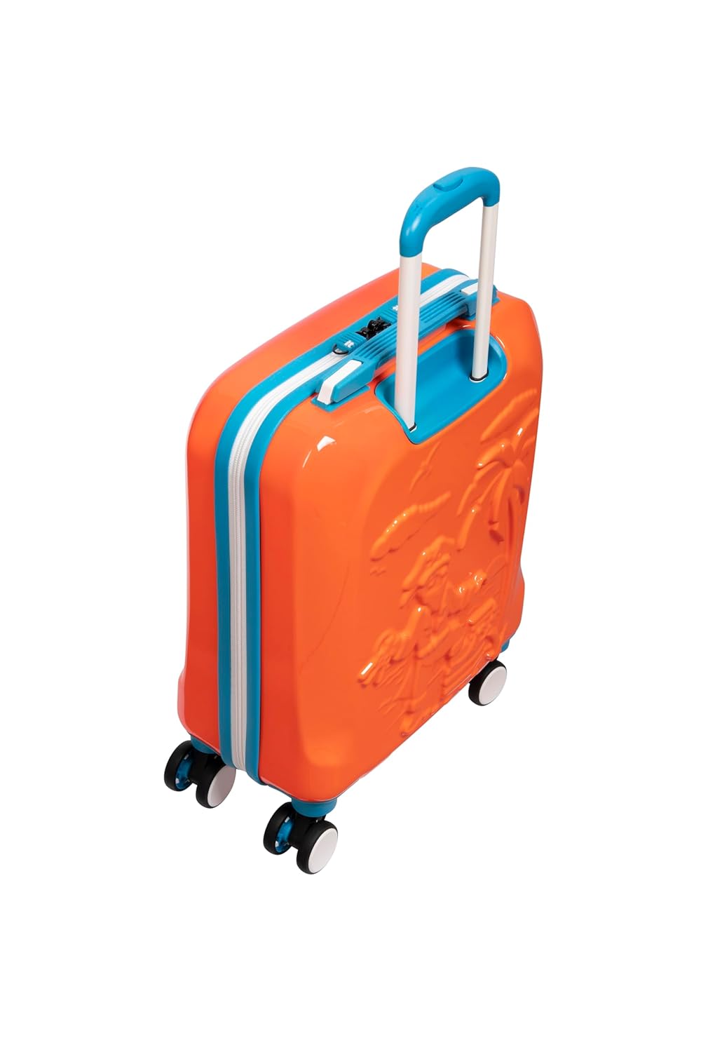 it luggage-Treasure Trove-Turmeric Yellow-Underseater-18 inches-Kids Luggage- Hard case- PC-Travel Bag-8 Wheel Trolley Bag