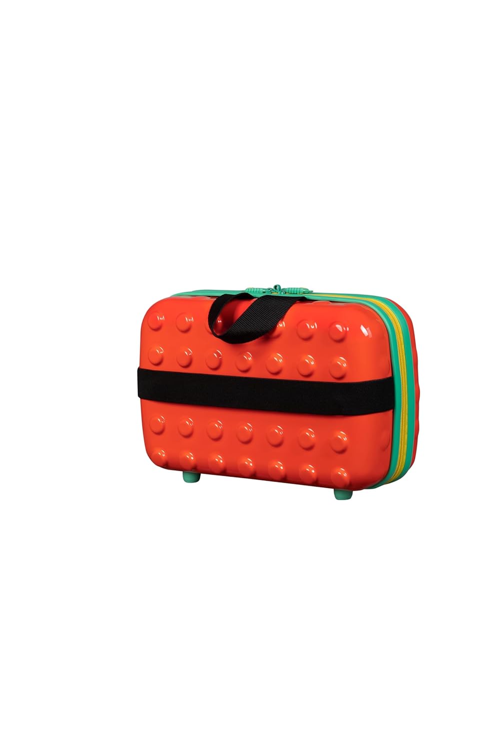 it luggage-Bobble Bloc-Vibrant Orange- Combo -Underseater -18 inches & Handheld Travel case-10 inches-Kids Luggage Hard case-Travel Bag-8 Wheel Trolley Bag
