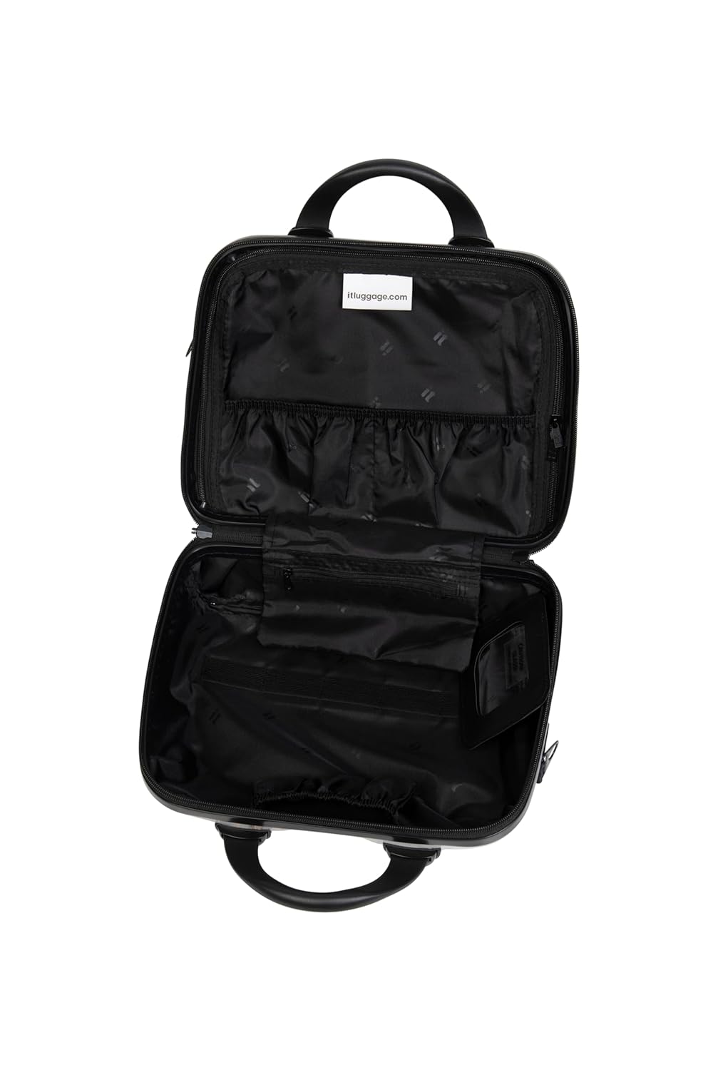it luggage- Vanity Case-Sheen Marmo Rose- with Rose Gold trimmings-14 inches-Hand bag- Cosmetic box-Hardsided-PC-35cms