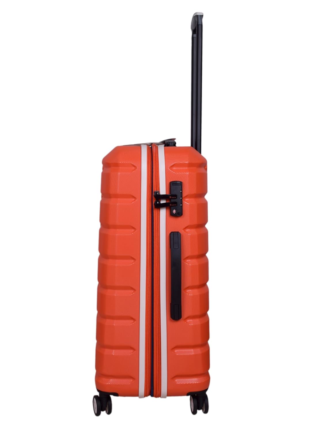 it luggage Intertide Red Medium-24 inches Expandable Polycarbonate Hard Case Check-in Luggage TSA Lock 8 Wheel Trolley Bag Water Proof Interior Pocket