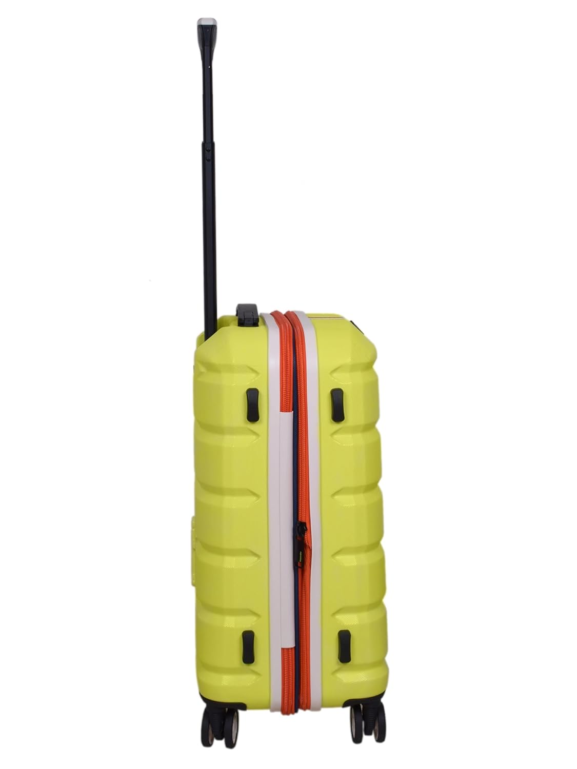 it luggage Intertide Lime Green Cabin-20 inches Expandable Polycarbonate Hard Case Carry on Luggage TSA Lock 8 Wheel Trolley Bag Water Proof Interior Pocket