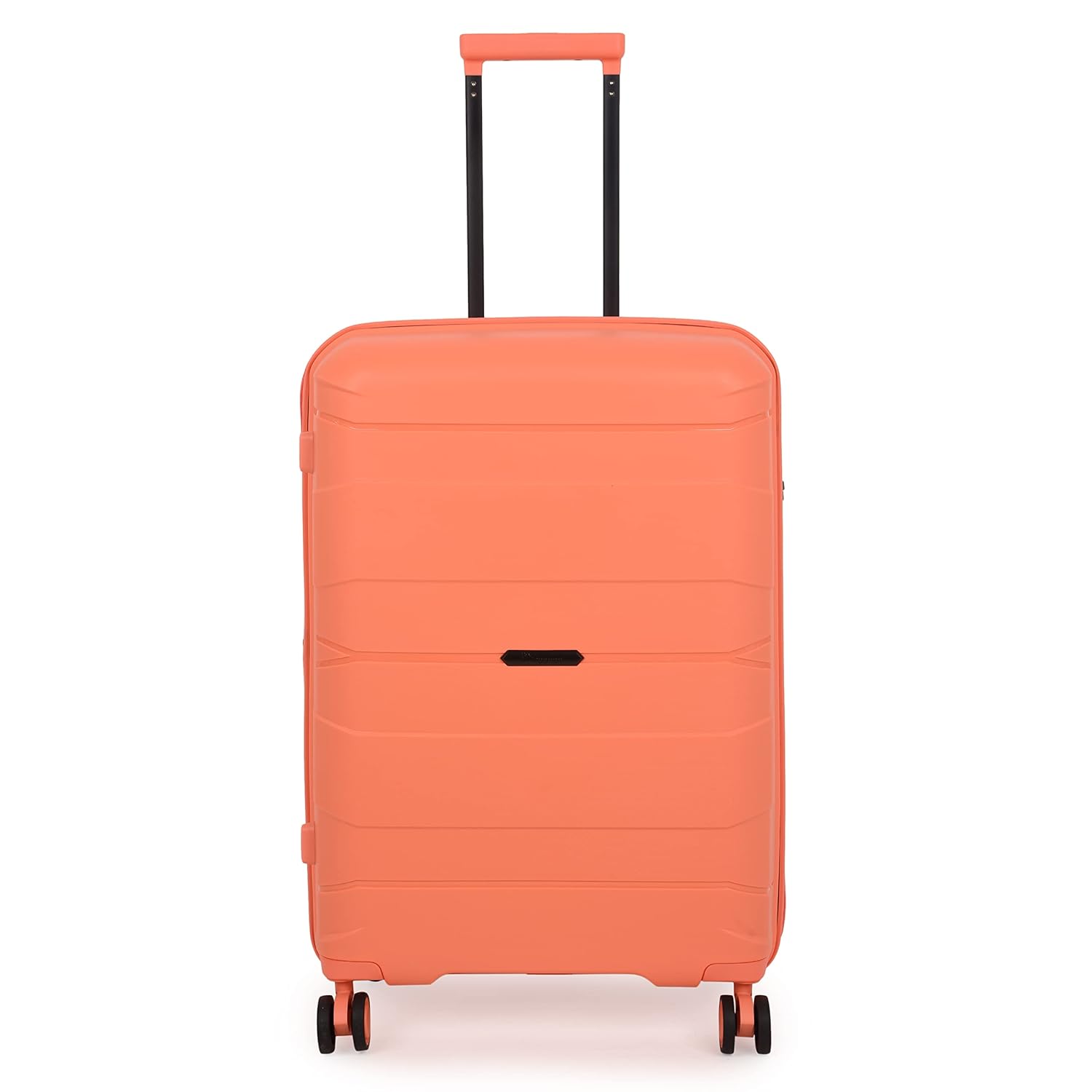 it luggage Momentous Fusion Coral Medium-24 inches Expandable Polypropylene Hardsided with TSA Lock & Wet Pouch Inside 8 Wheel Trolley Bag