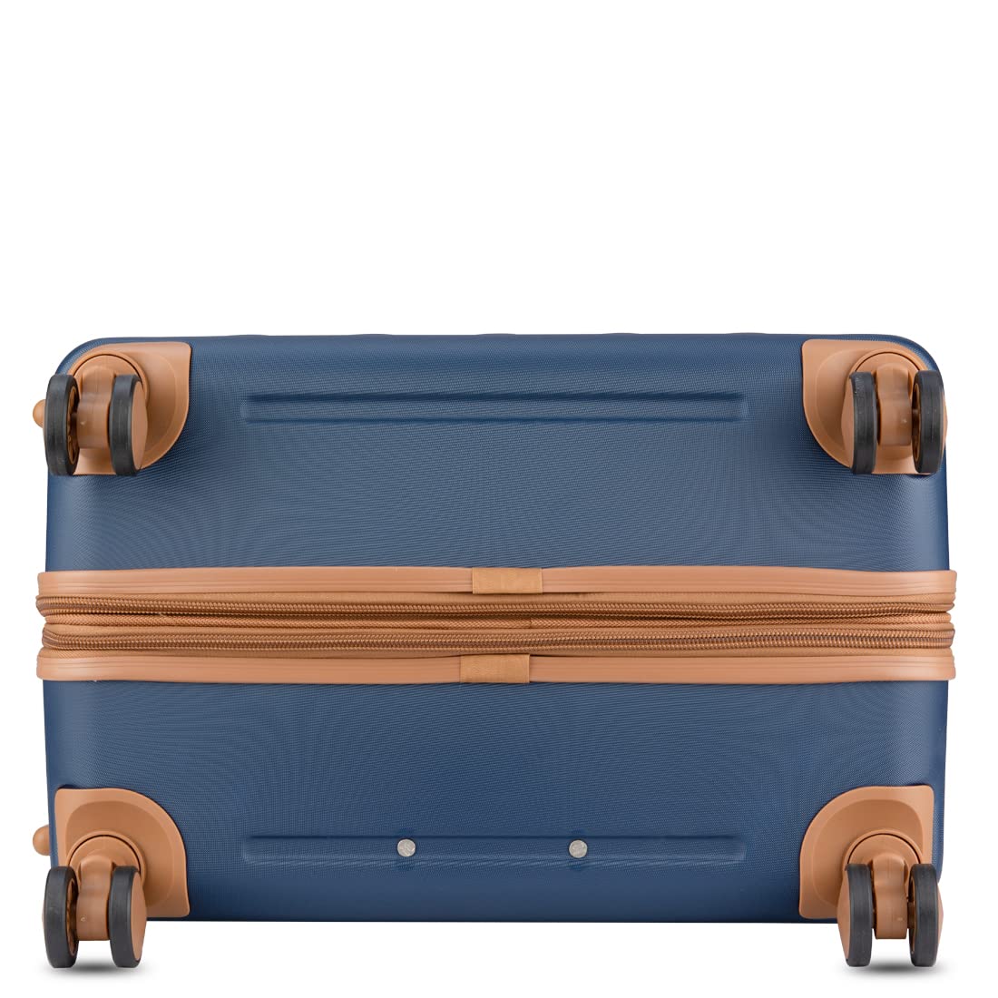 it luggage Fashionista Blue Set of 2-Large & Cabin-28 & 20 inches Expandable Hardsided with TSA Lock & Wet Pouch Inside 8 Wheel Trolley Bag