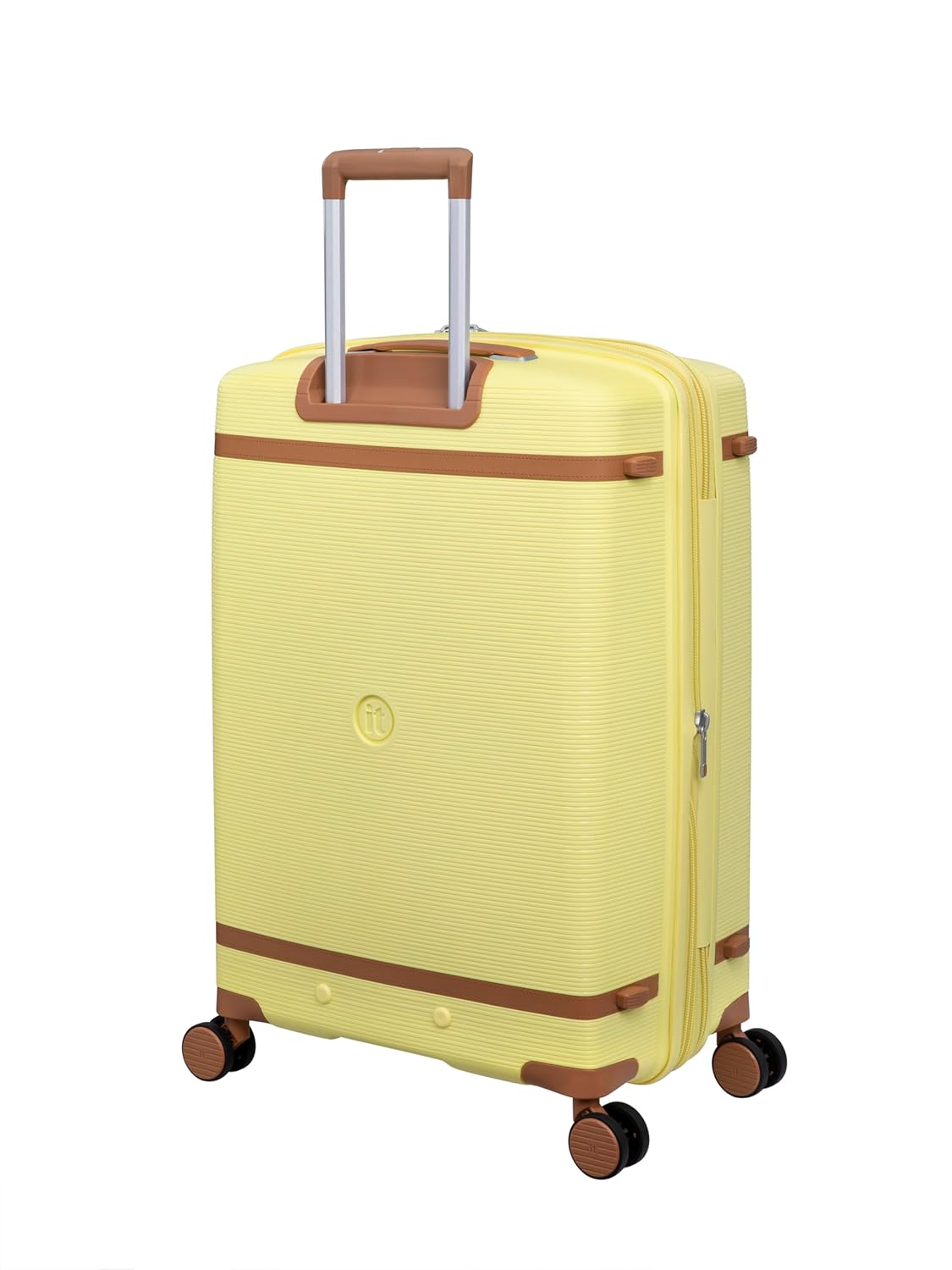 it luggage- Illustrious-Soft Yellow-Cabin 20 inches Expandable Hard Case Beautiful Interior Carry-on 8 Wheel Trolley Bag
