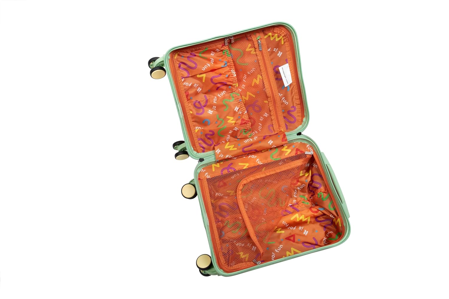 it luggage-Daxie-Fusion Coral-18 inches- Underseater-Kids Luggage- Hard case- Travel Bag-PC-8 Wheel Trolley Bag