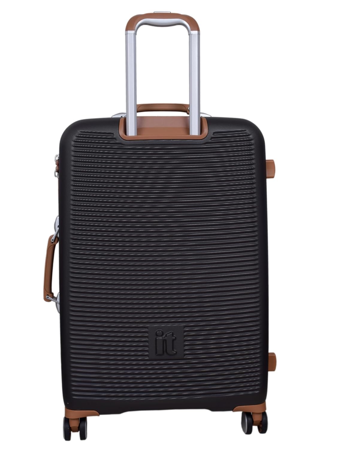 it luggage- Shoreside-Coffee Brown-Set of 2-Medium & Cabin-24, 20 inches Expandable Hard Case Beautiful Interior with Wet Pouch Carry-on & Check-in Luggage 8 Wheel Trolley Bag