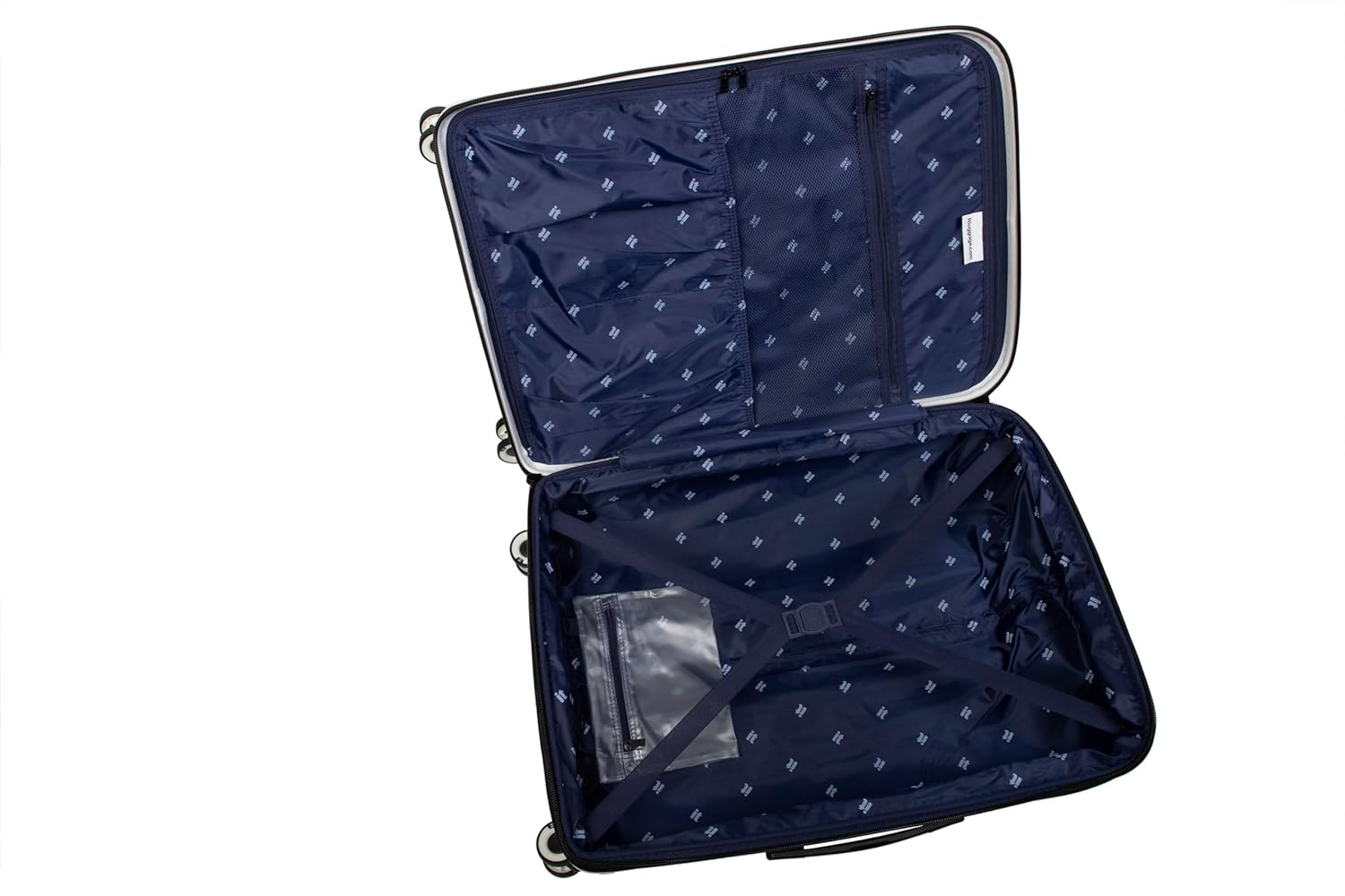 it luggage Convolved-Blue Sky-Cabin-20 inches Hardsided Suitcase Travel Bag Expandable-54 cm 8 Wheel Trolley Bag with Wet Pouch & TSA Lock