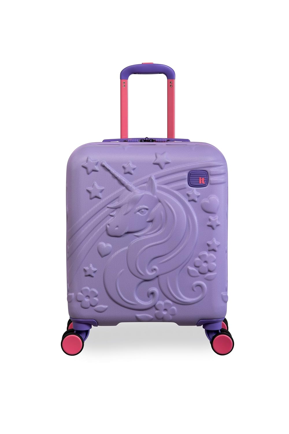 it luggage-Mystical-Lavender-Unicorn-Underseater-18 inches-Kids Luggage- Hard case- Travel Bag-Bio degradable-8 Wheel Trolley Bag
