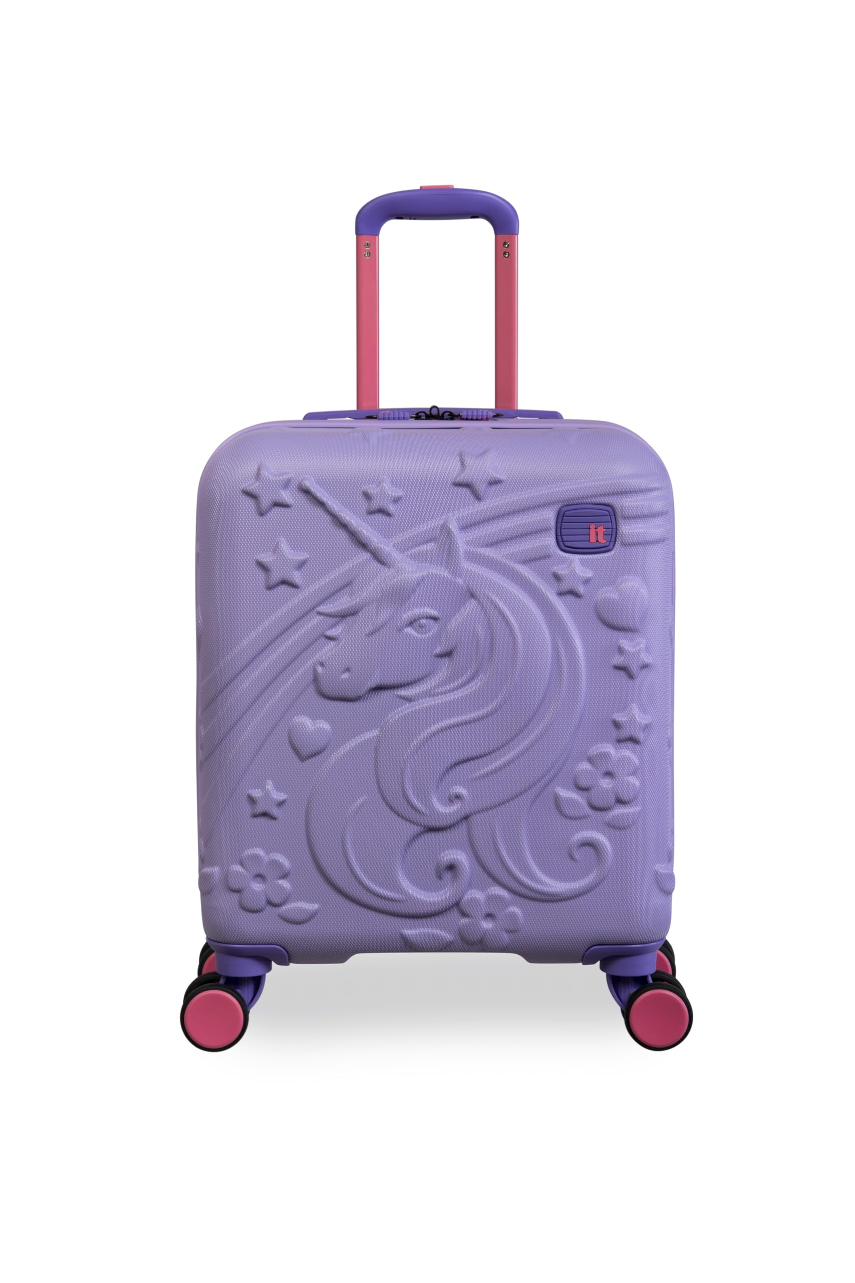 it luggage-Mystical-Lavender-Unicorn-Underseater-18 inches-Kids Luggage- Hard case- Travel Bag-Bio degradable-8 Wheel Trolley Bag