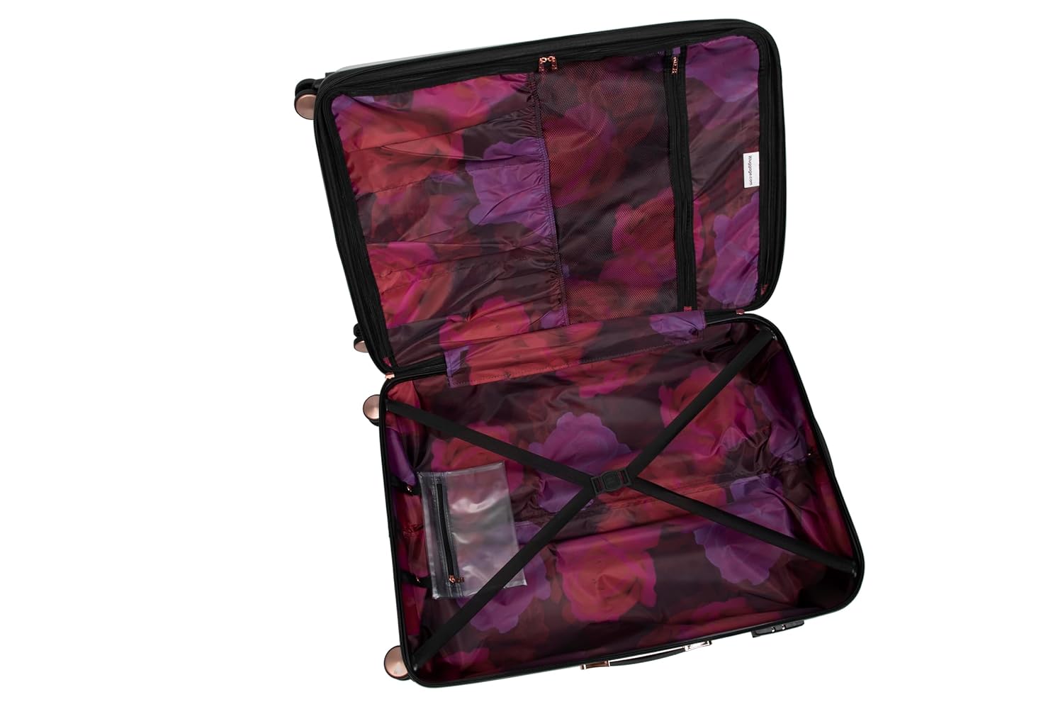 it luggage-Sheen- Maxy Rose Red-Combo-Large & Medium-28 & 24 inches-Check-in Bag-Expandable-Fashion Luggage-Hardsided-PC-with TSA Lock 8 Wheel Trolley Bag