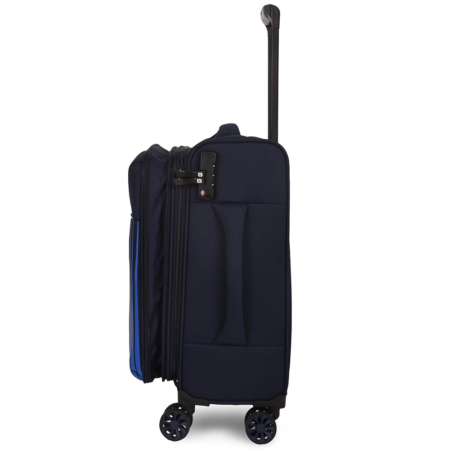 it luggage The Lite-Blue- Cabin-20 inches Expandable Softsided with TSA Lock 8 Wheel Trolley Bag
