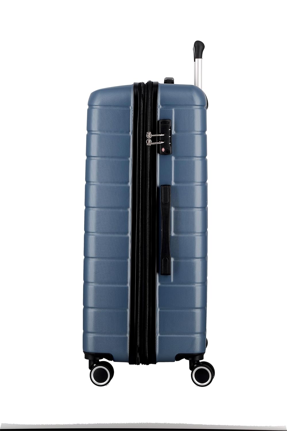 JUMP ESCO-Blue-Set of 2-Large & Cabin-76, 55cm Expandable Hardsided 8 Wheel Luggage with TSA Lock