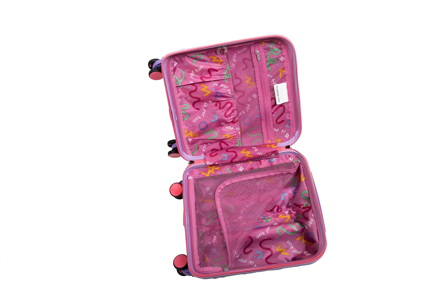 it luggage-Mystical-Lavender-Unicorn-Underseater-18 inches-Kids Luggage- Hard case- Travel Bag-Bio degradable-8 Wheel Trolley Bag