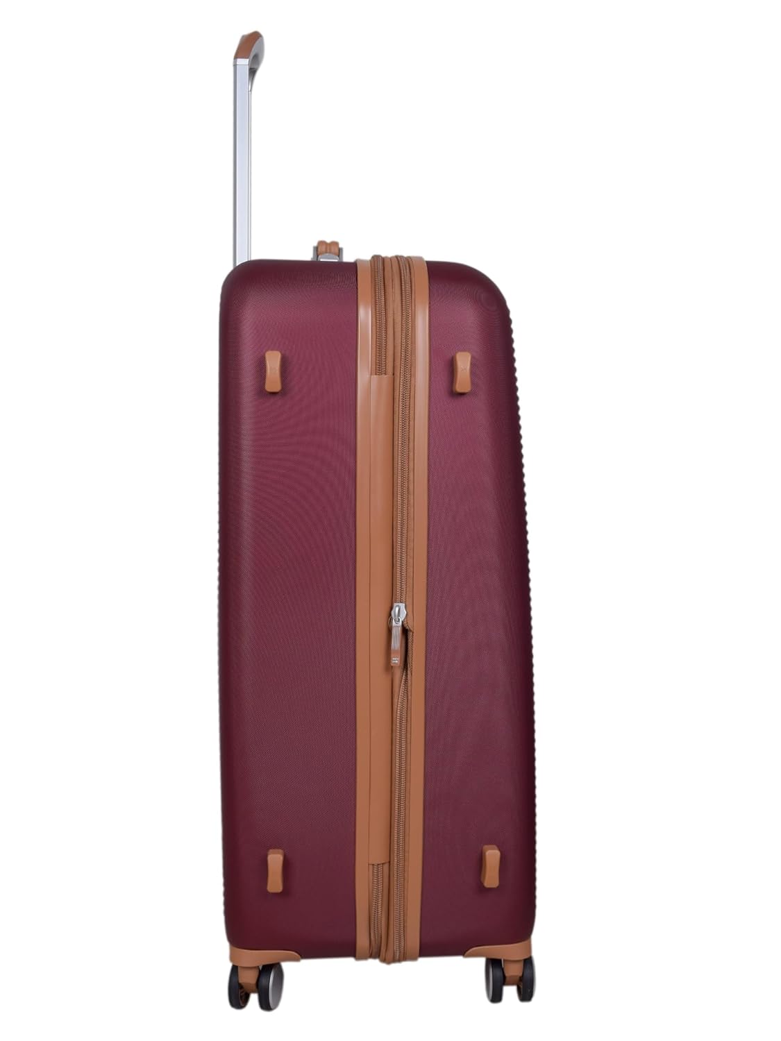 it luggage Shoreside Burgundy-Set of 2-Large, Cabin-28 & 20 inches Expandable Cabin & Check-in Luggage with Wet Pouch Inside Hard Case Beautiful Interior 8 Wheel Trolley Bag