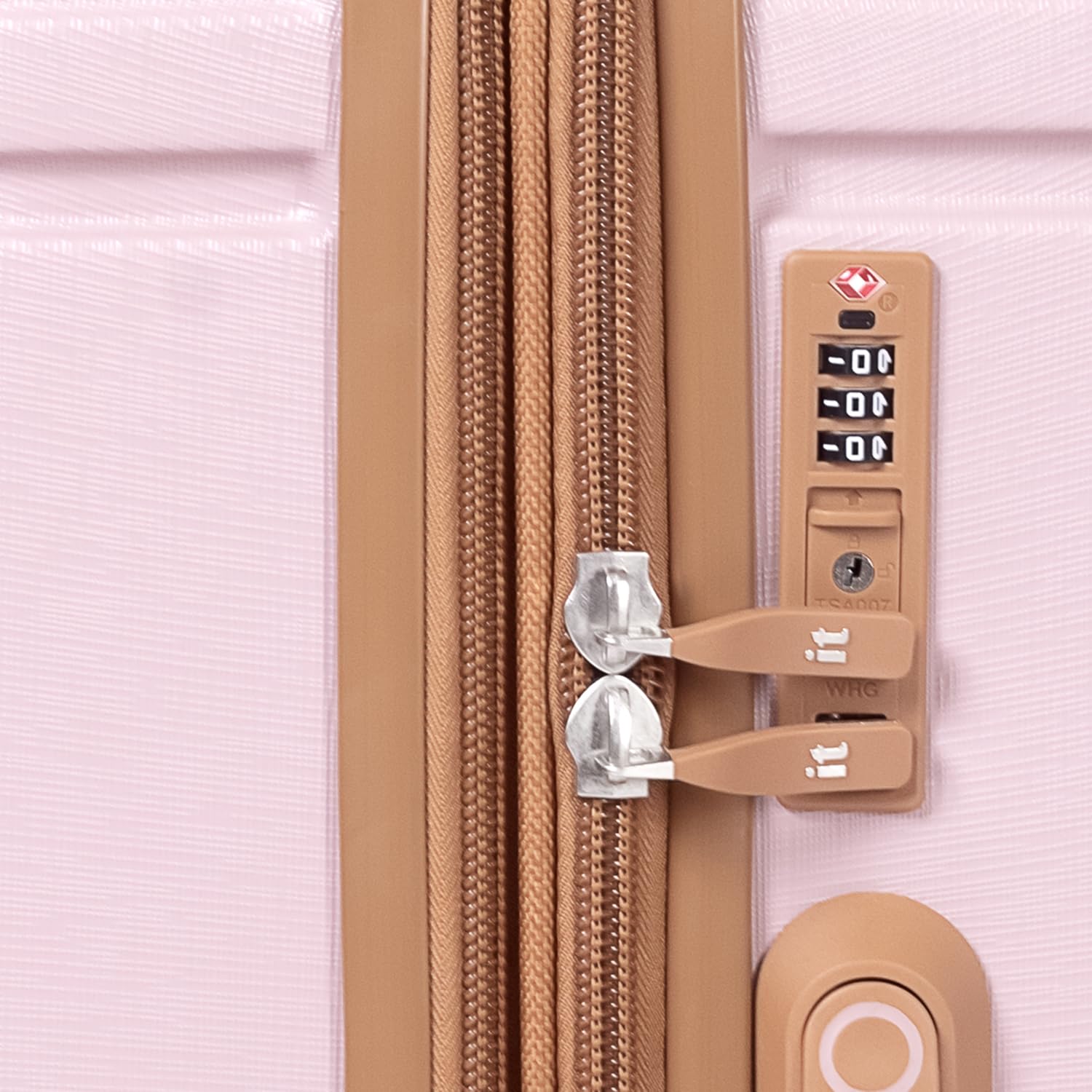 it luggage-Quintessential-Mauve Pink-Cabin 20 inches Expandable Hard Case Beautiful Interior with Wet Pouch Carry-on Luggage 8 Wheel Trolley Bag