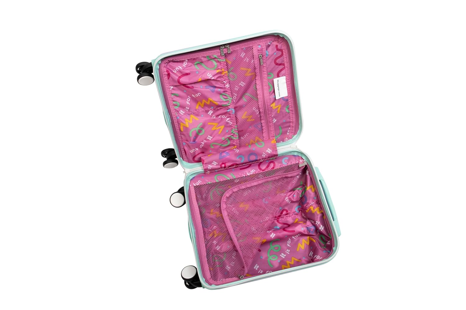 it luggage-Cotton Tail-Voilet-Underseater-18 inches-Kids Luggage- Hard case- Travel Bag-PC-8 Wheel Trolley Bag