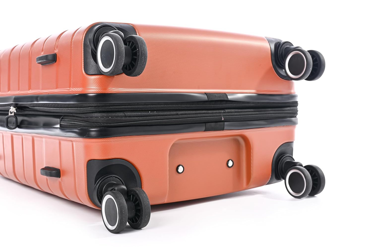 JUMP ESCO ES28-Terracota-Large-76cm Expandable Hardsided 8 Wheel Luggage with TSA Lock