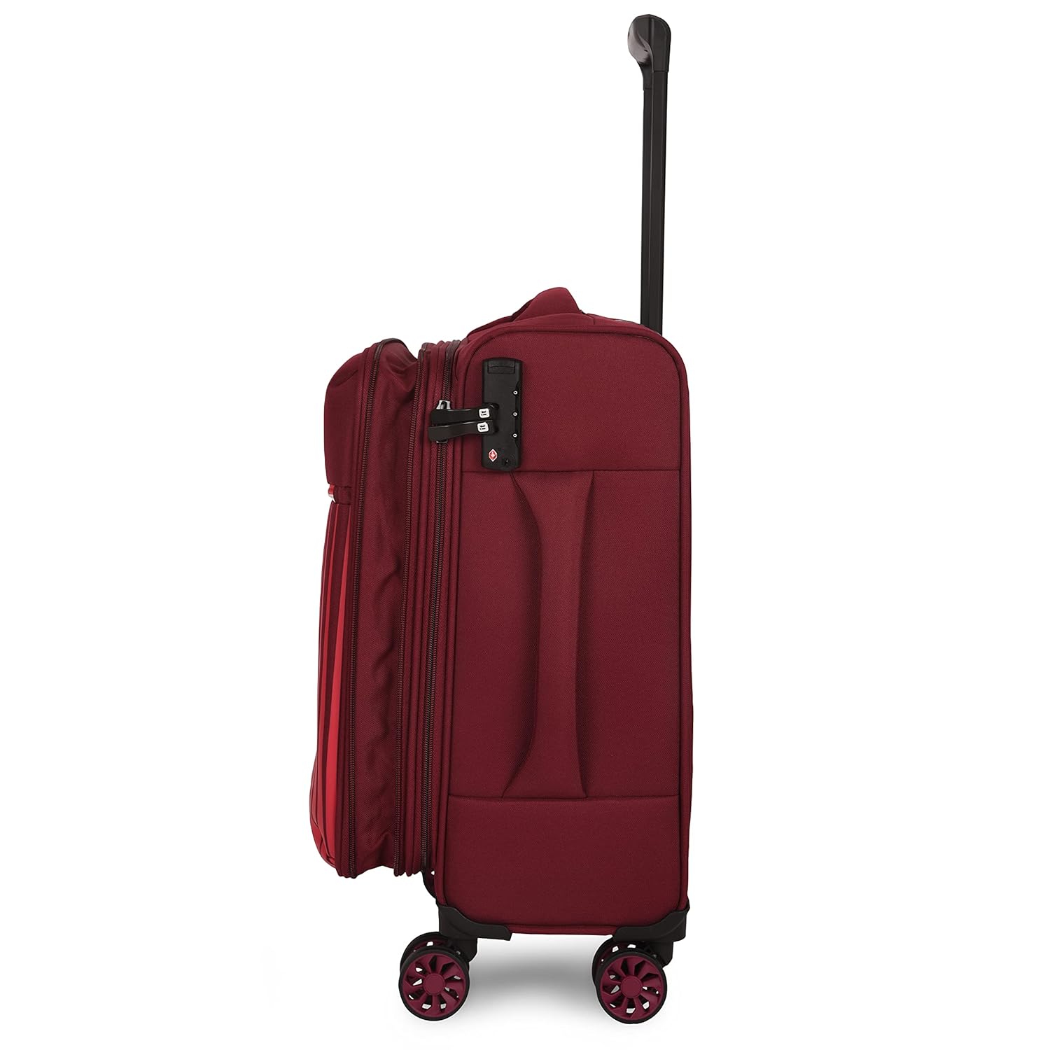 it luggage The Lite- Red-Cabin-20 inches Expandable Softsided with TSA Lock 8 Wheel Trolley Bag