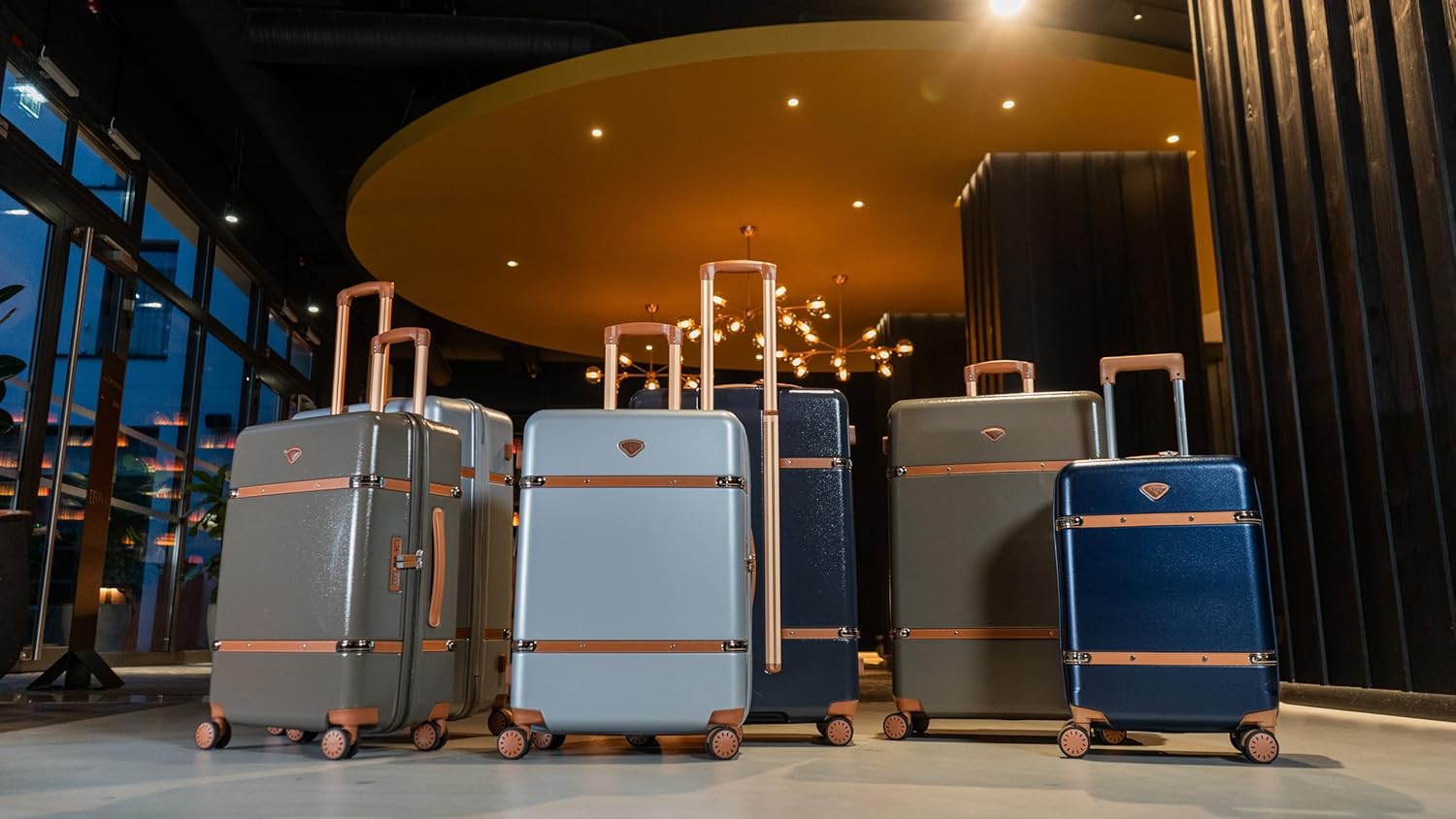 JUMP Cassis RIVIERA-Silver-Medium-66 cm Eco Responsible Expandable Hardsided 8 Wheel Luggage with TSA Lock, Anti-Theft Zipper,Name Tag and Luxury Bag Cover