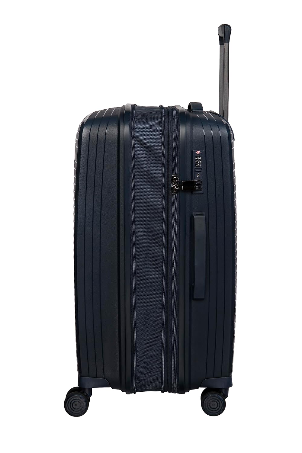 it luggage Spontaneous Blue Set of 2- Large & Cabin-28 & 20 inches Expandable Anti-Theft Zipper Polypropylene Hardsided with TSA Lock 8 Wheel Trolley Bag