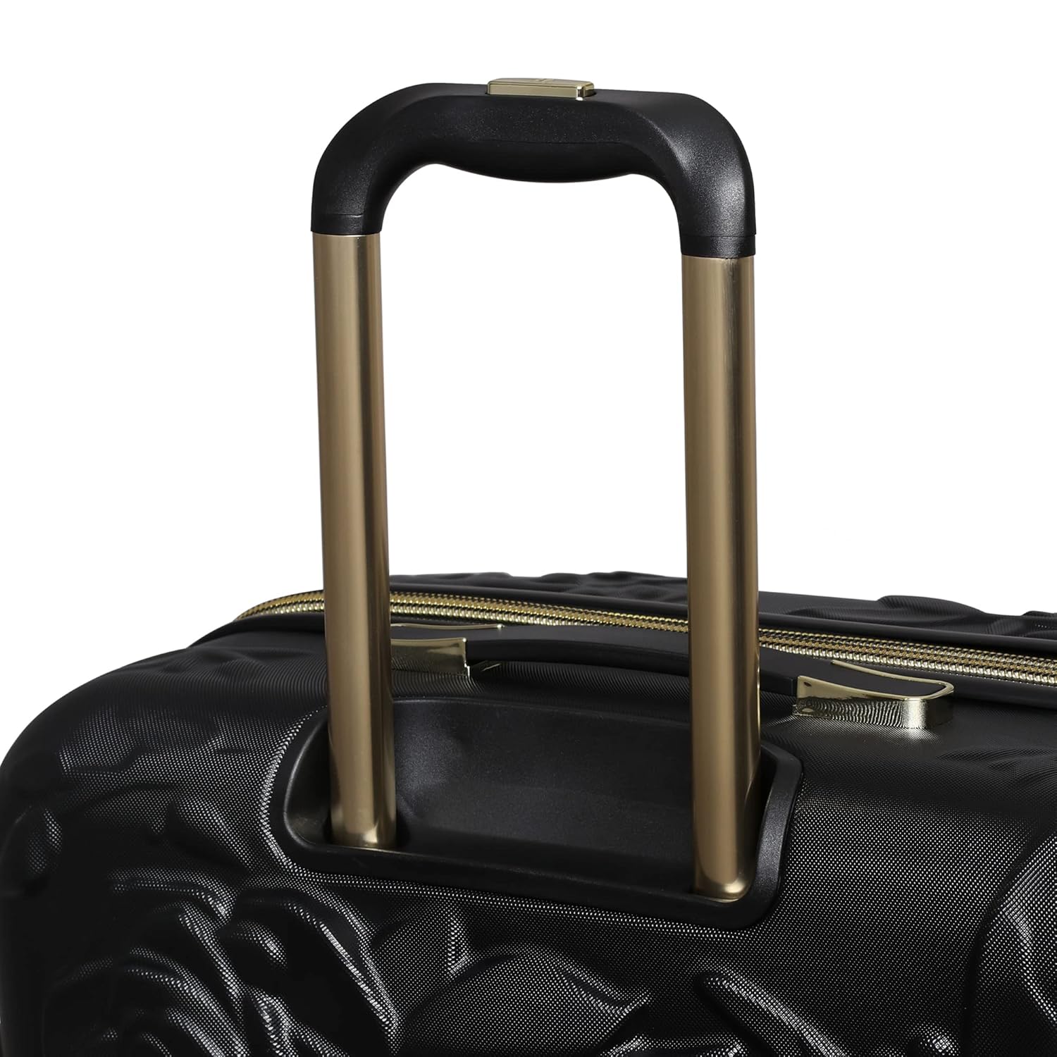 it luggage Skulls II-Black with Gold Highlights Expandable Hardsided with TSA Lock & Wet Pouch Inside 8 Wheel Trolley Bag (LM)