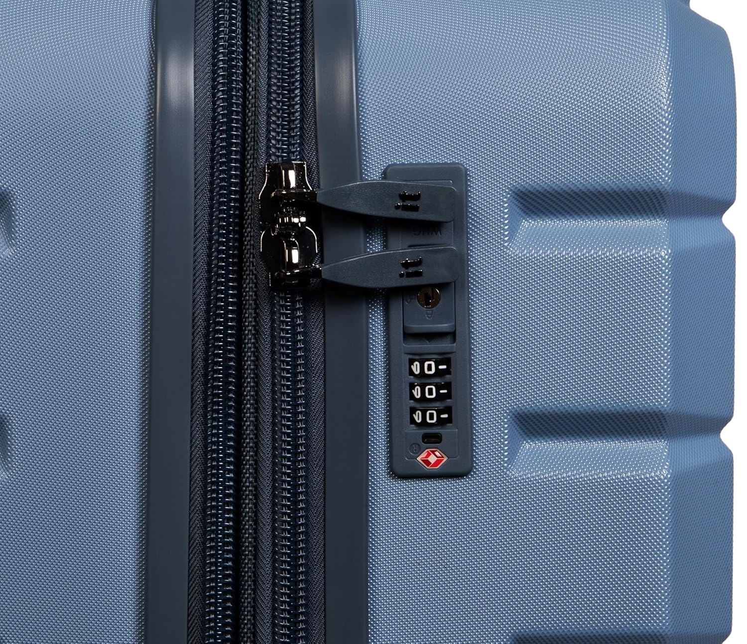 it luggage -Prosperous-Denim Blue-Large-80cms | Expandable | Polycarbonate | Hardsided Suitcase |Travel Bag | 8 Wheel Trolley Bag