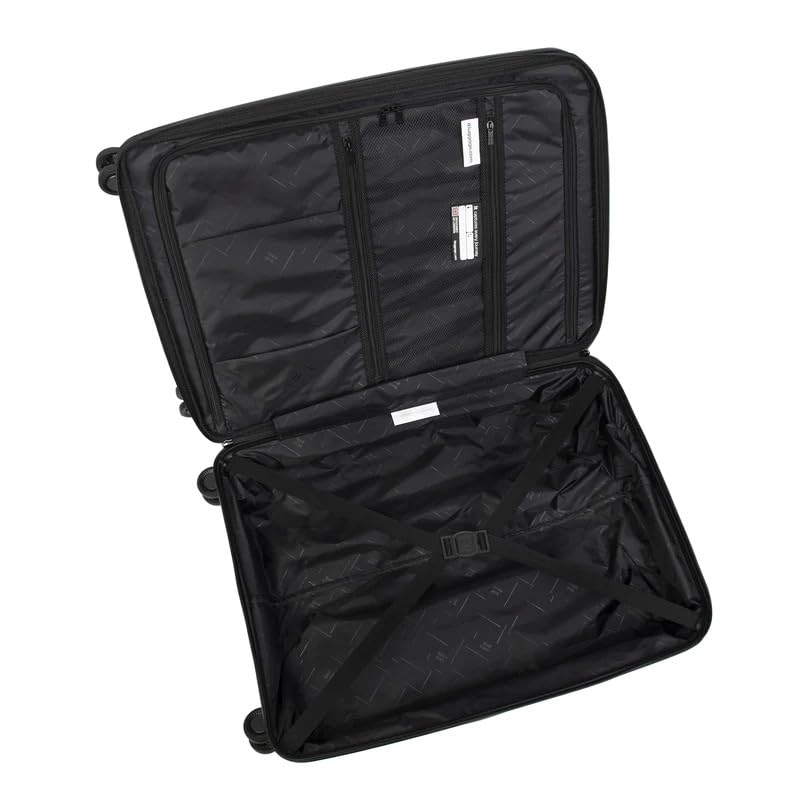 it luggage Momentous German Red Large-28 inches Expandable Polypropylene Hardsided with TSA Lock & Wet Pouch Inside 8 Wheel Trolley Bag